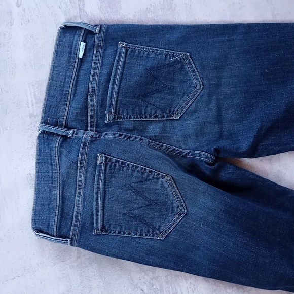 MOTHER The Rascal Women's Jeans Here Kitty Kitty - Picture 8 of 10